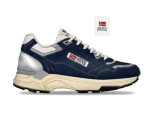 NORWAY 861096NAVY SNEAKERS UOMO